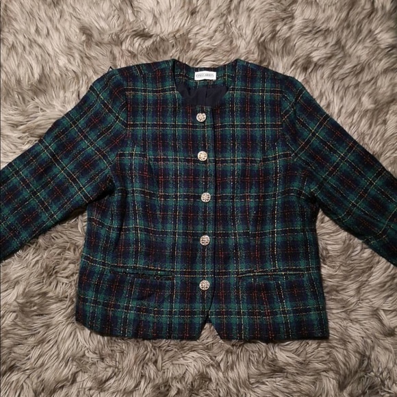 Vintage Jackets & Blazers - Vintage Tweed Blazer